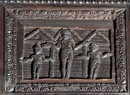 Scena ukrzyżowania Chrystusa