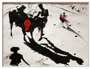 Dali z cyklu Tauromachia